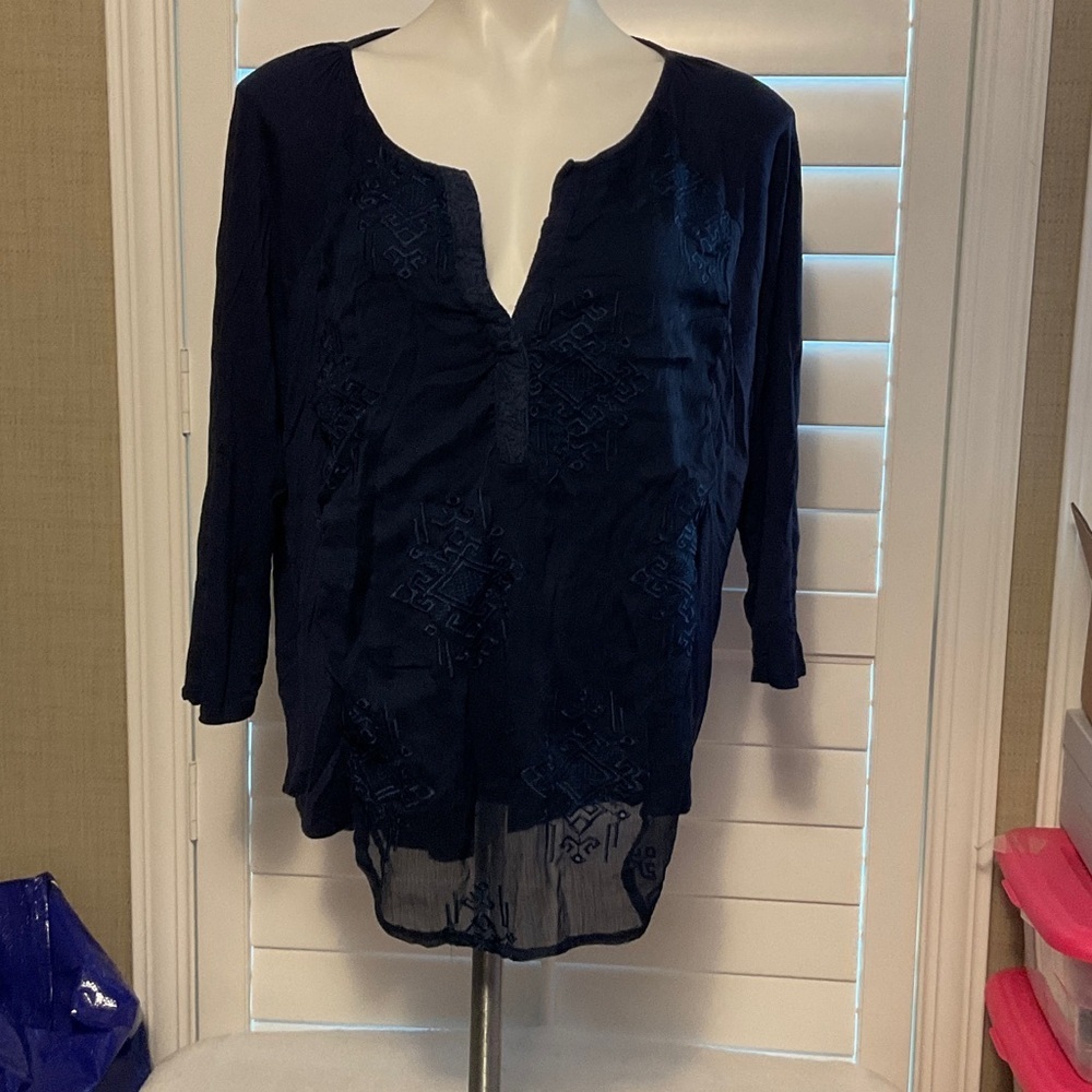 RXB Dark Blue Women's Blouse